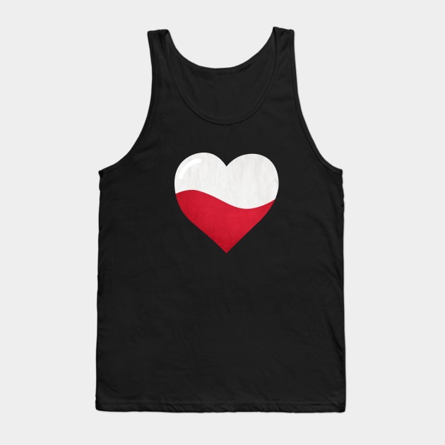 The flag of poland Tank Top by Purrfect